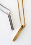 Ayat Al Kursi Bar Necklace