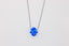 Sterling Silver Opal Hamsa Hand Necklace