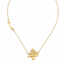 Lebanon Cedar × Zulfiqar Necklace