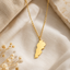 Lebanon Map Pendant Necklace
