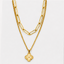 Layered Clover | Gold