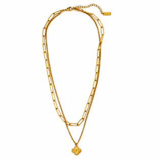 Layered Clover | Gold