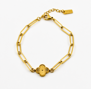 Paperclip Clover | Gold