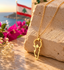 Lebanon Cedar Outline Necklace