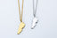 Lebanon Map Pendant Necklace